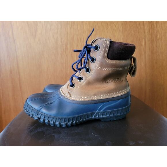 SOREL Kids Cheyanne Full Grain Boots - Sz: 4 womens 6 - Picture 4 of 7